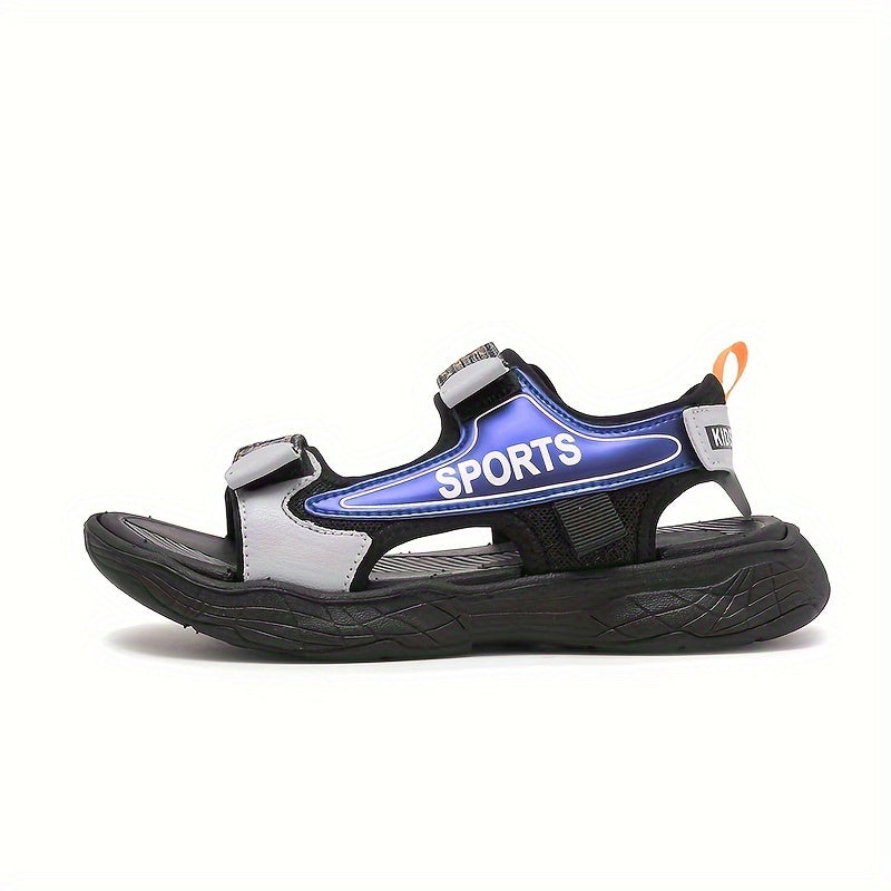 Boys Open Toe Sports Sandals Lightweight Non-slip Outdoor Sandals