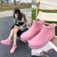 Waterproof Anti-slip Outdoor Rain Boots Rubber Work Boots