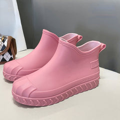 Waterproof Anti-slip Outdoor Rain Boots Rubber Work Boots