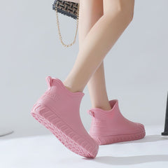 Waterproof Anti-slip Outdoor Rain Boots Rubber Work Boots