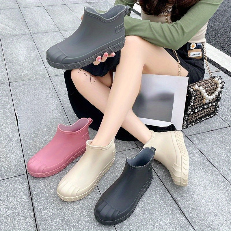 Waterproof Anti-slip Outdoor Rain Boots Rubber Work Boots