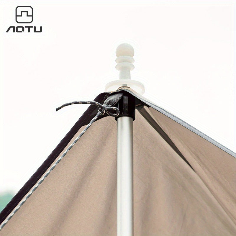 2pcs Camping Canopy Pole Lightning Protection Cap, Insulated Plastic Cap