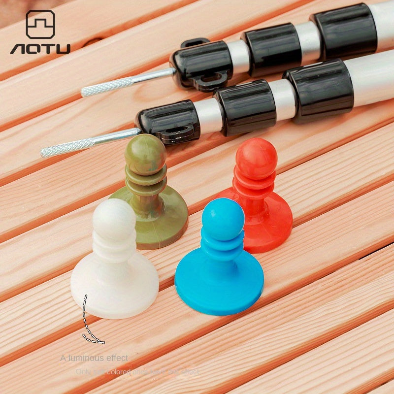 2pcs Camping Canopy Pole Lightning Protection Cap, Insulated Plastic Cap