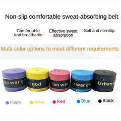 5pcs Soft PU Non-slip Badminton Racket Grip Tape for Tennis Rackets