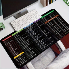 Office Software Shortcut Key Mouse Pad E sport Large Desk Pad