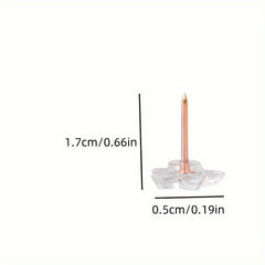 50pcs Box Transparent I nail Decorative Pushpins