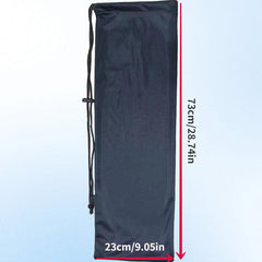 Portable Badminton Racket Storage Bag Drawstring - Holds 2+ Rackets
