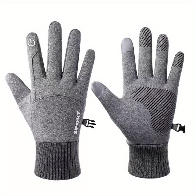 Waterproof Men's Gloves Windproof Touchscreen Winter Gloves