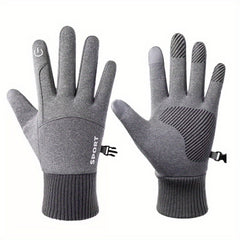 Waterproof Men's Gloves Windproof Touchscreen Winter Gloves