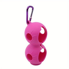 Silicone Golf Ball Sleeve Portable Lightweight Holds 2 Balls