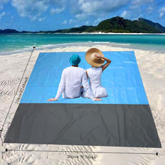 Convenient Outdoor Camping Mat Foldable Picnic Checkered Cloth Beach Mat