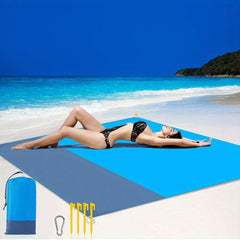 Portable Waterproof Beach Mat Foldable Polyester Picnic Mat