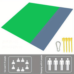 Portable Waterproof Beach Mat Foldable Polyester Picnic Mat