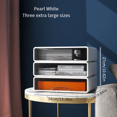 Desktop Storage Box Desk Organizer Cosmetic Organizing Box