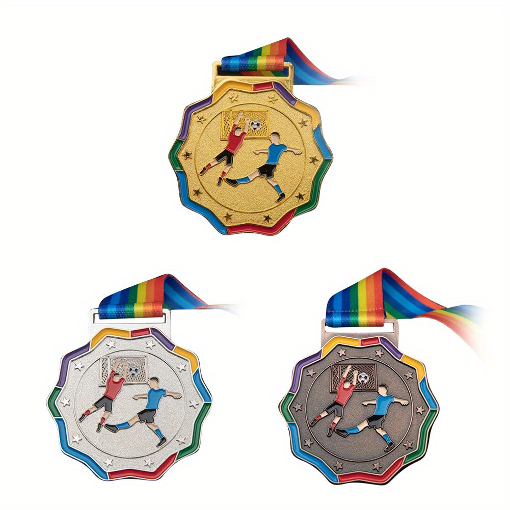 Football Competition Game Medals Creative Alloy Medals Souvenirs