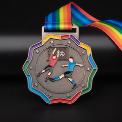 Football Competition Game Medals Creative Alloy Medals Souvenirs