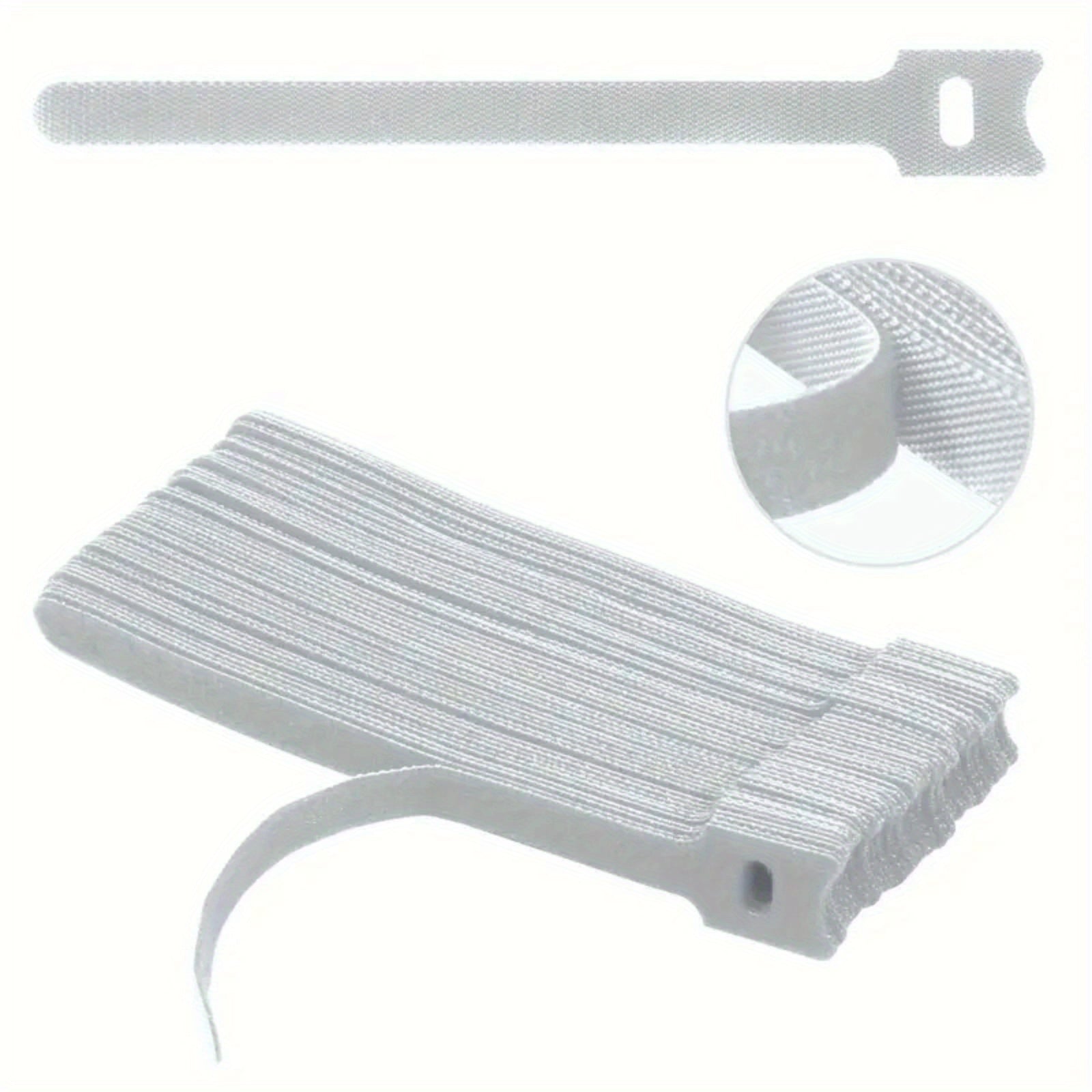 50pcs Reusable Cable Ties Cord Organization Straps Wire Management