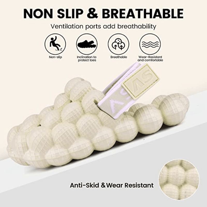 Boys Massage Bubble Slippers Breathable Clogs