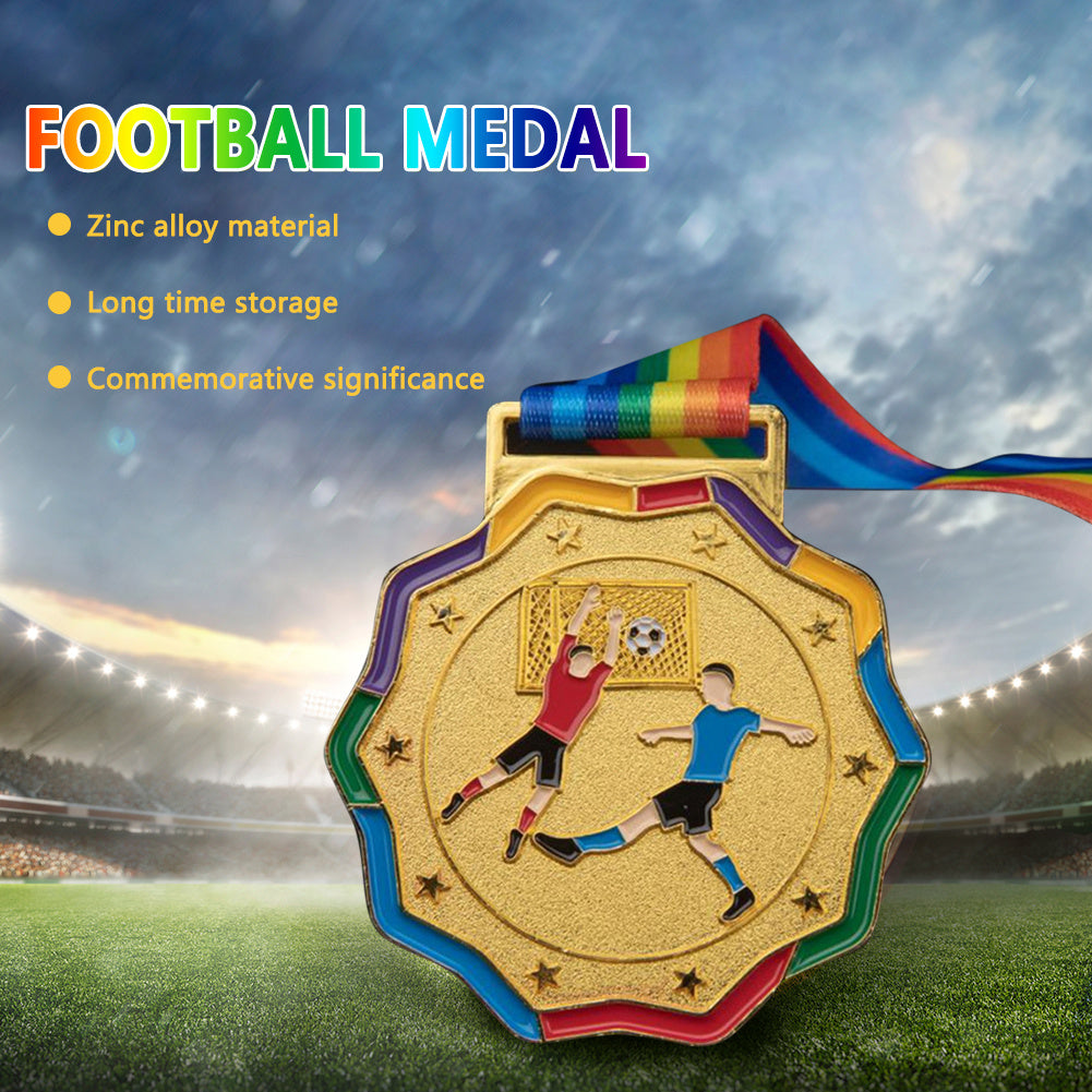 Football Competition Game Medals Creative Alloy Medals Souvenirs