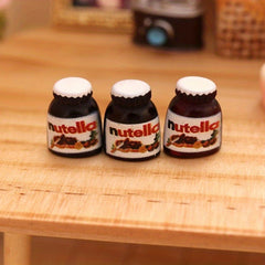 3pcs 1:12 Dollhouse Chocolate Sauce Models for Kitchen Decor