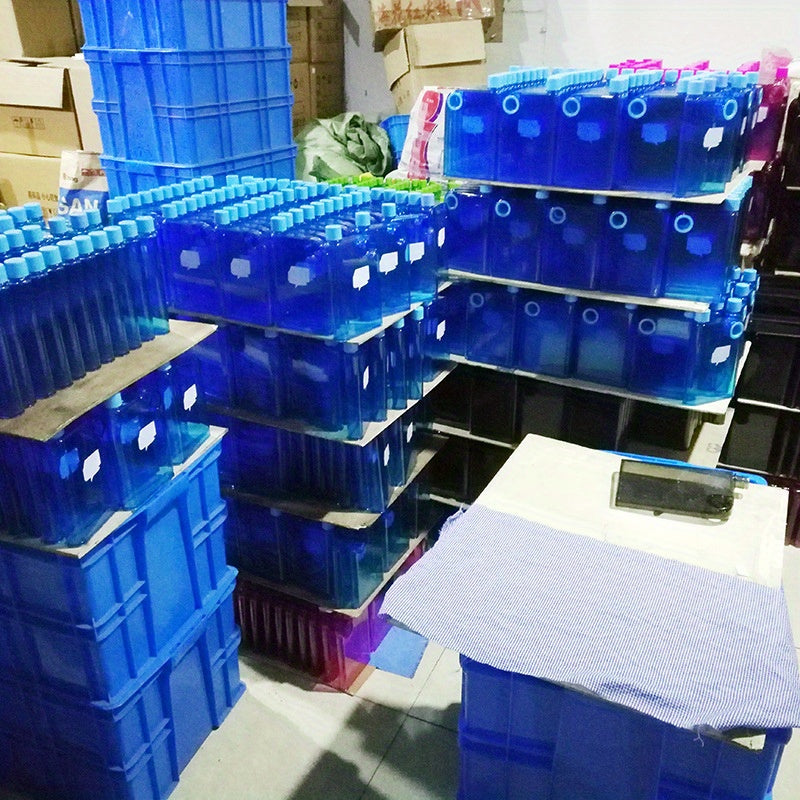 Portable Plastic Square Water Bottle