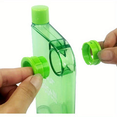 Portable Plastic Square Water Bottle