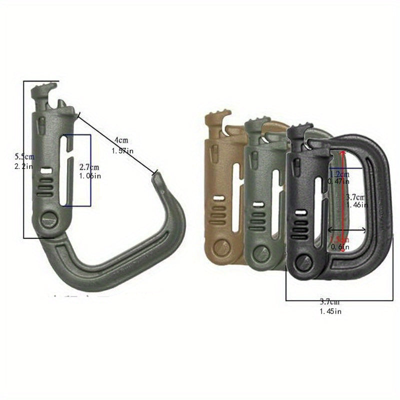 Stainless Steel D Ring Buckle for Camping