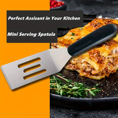 Mini Stainless Steel Spatula for Cooking Brownie, Cookie, Lasagna, Pie