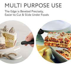 Mini Stainless Steel Spatula for Cooking Brownie, Cookie, Lasagna, Pie