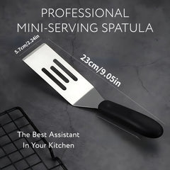 Mini Stainless Steel Spatula for Cooking Brownie, Cookie, Lasagna, Pie