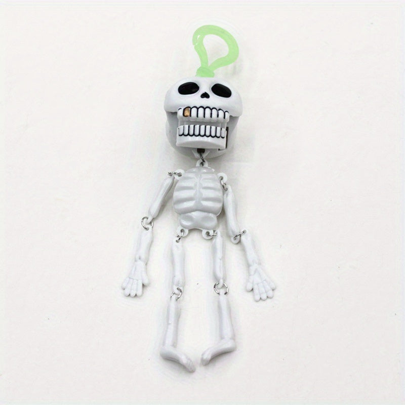 Luminous Skeleton Keychain Pendant Decoration for Keys, Backpacks, Wallets