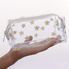 PVC Waterproof Toiletry Bag Translucent Makeup Bag