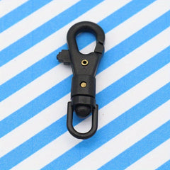 10pcs Light Steel Quick Hook Mini Rotating Buckles Backpack Accessories