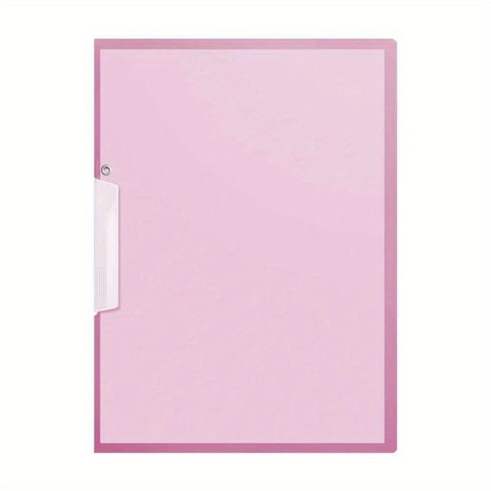 2pcs Documents Clip Receipt Holder Paper Organizer Loose Leaf File Binder