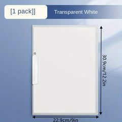 2pcs Documents Clip Receipt Holder Paper Organizer Loose Leaf File Binder