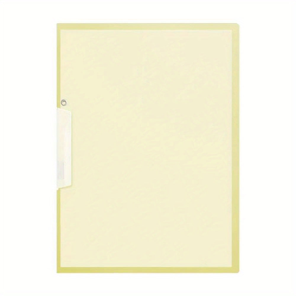 2pcs Documents Clip Receipt Holder Paper Organizer Loose Leaf File Binder