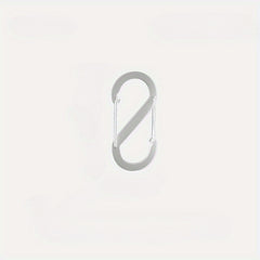 1pc S Shaped Mountaineering Buckle Aluminum Alloy Multifunctional Steel Wire Buc