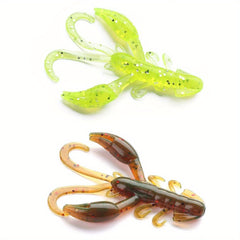 15pcs Bionic Crawfish Bait Fishing Soft Lure Accessories