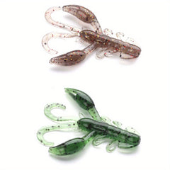 15pcs Bionic Crawfish Bait Fishing Soft Lure Accessories