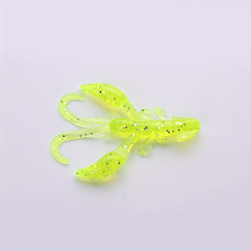 15pcs Bionic Crawfish Bait Fishing Soft Lure Accessories