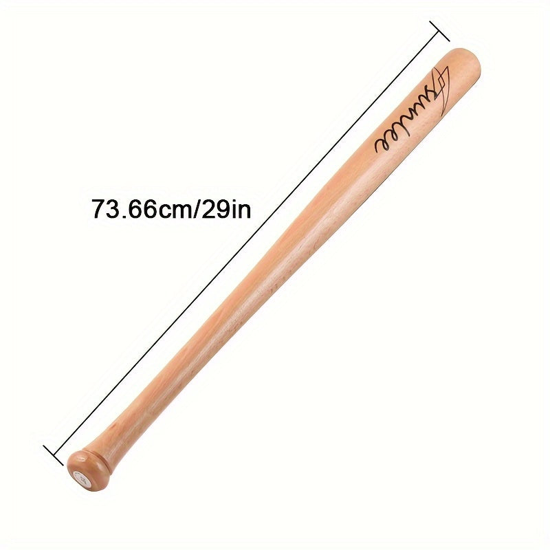 Wooden Baseball Bat Solid Baseball Stick Training Equipment