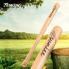 Wooden Baseball Bat Solid Baseball Stick Training Equipment