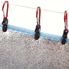 12pcs Heavy Duty Tent Clamps Outdoor Tarp Awning Canopy Clip