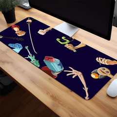 Anime Funny Large Gaming Mouse Pad Desk Mat Non Slip Rubber Base Stitched Edge