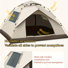 Automatic Quick Opening Waterproof Sunshade Tent for Camping