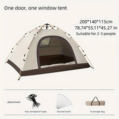 Automatic Quick Opening Waterproof Sunshade Tent for Camping