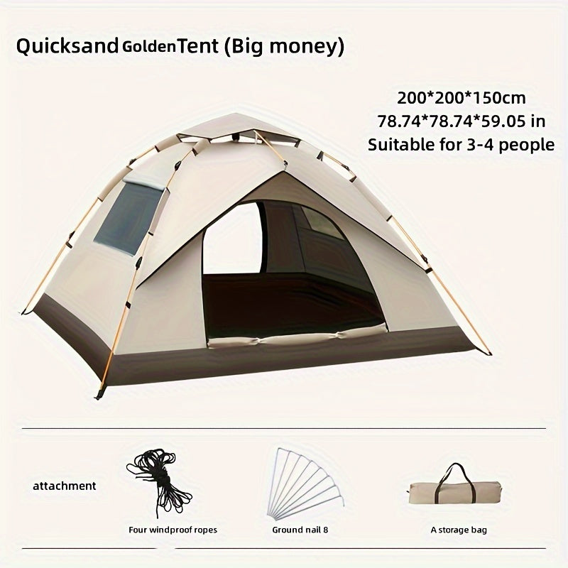 Automatic Quick Opening Waterproof Sunshade Tent for Camping