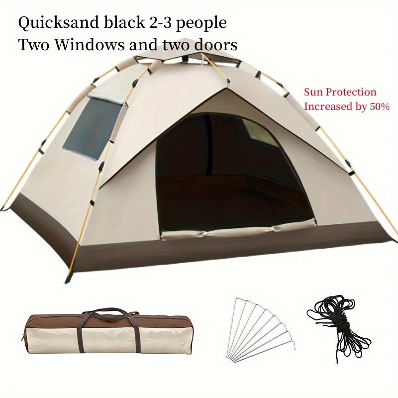 Automatic Quick Opening Waterproof Sunshade Tent for Camping