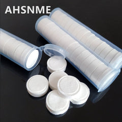 20 Portable Disposable Facial Cleansers in PVC Plastic Tube Packaging