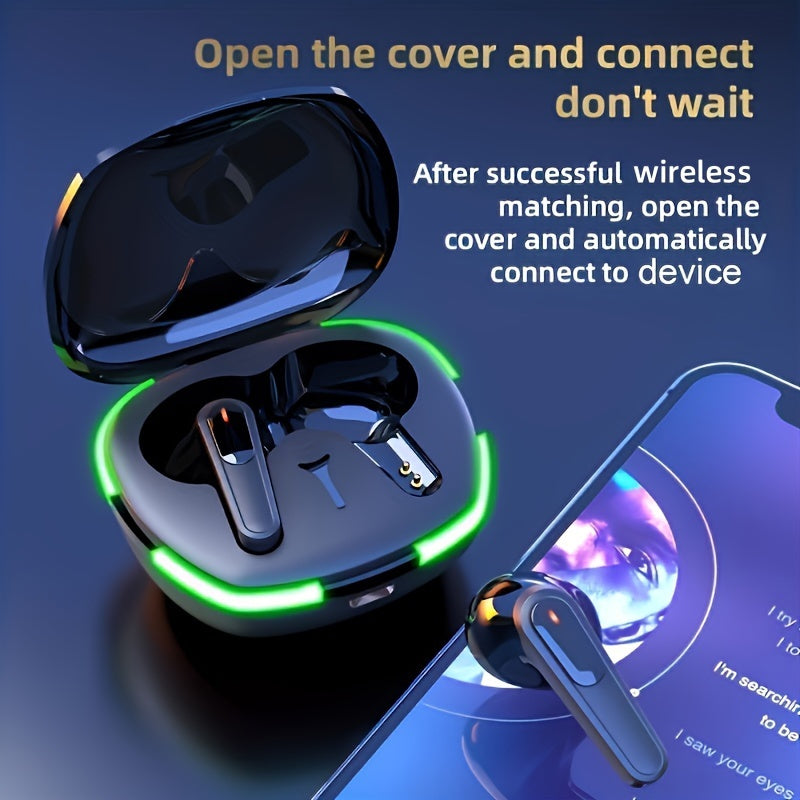 Pro60 Wireless Headphones HiFi Stereo Headphone With Mic Sports In Ear Earbud